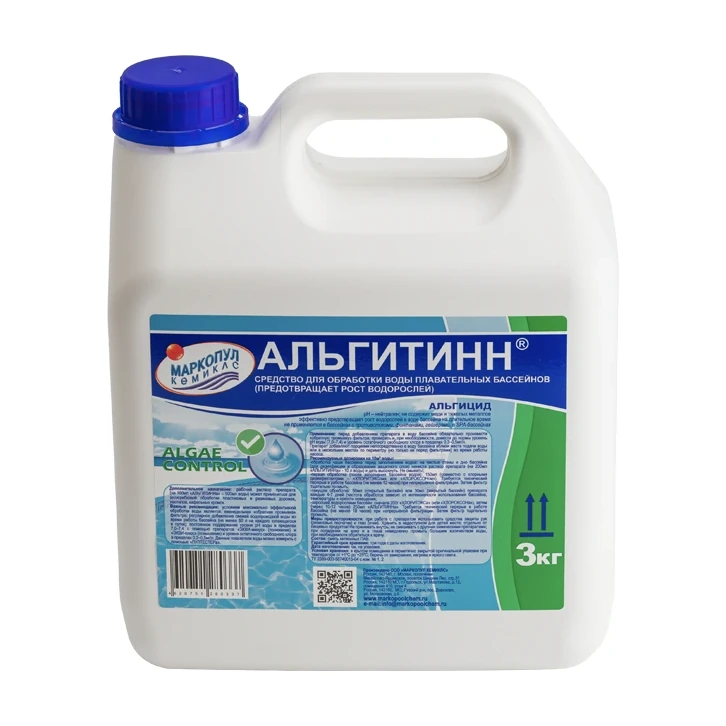 Средство против водорослей «Альгитинн» (альгицид) 3л (3кг)