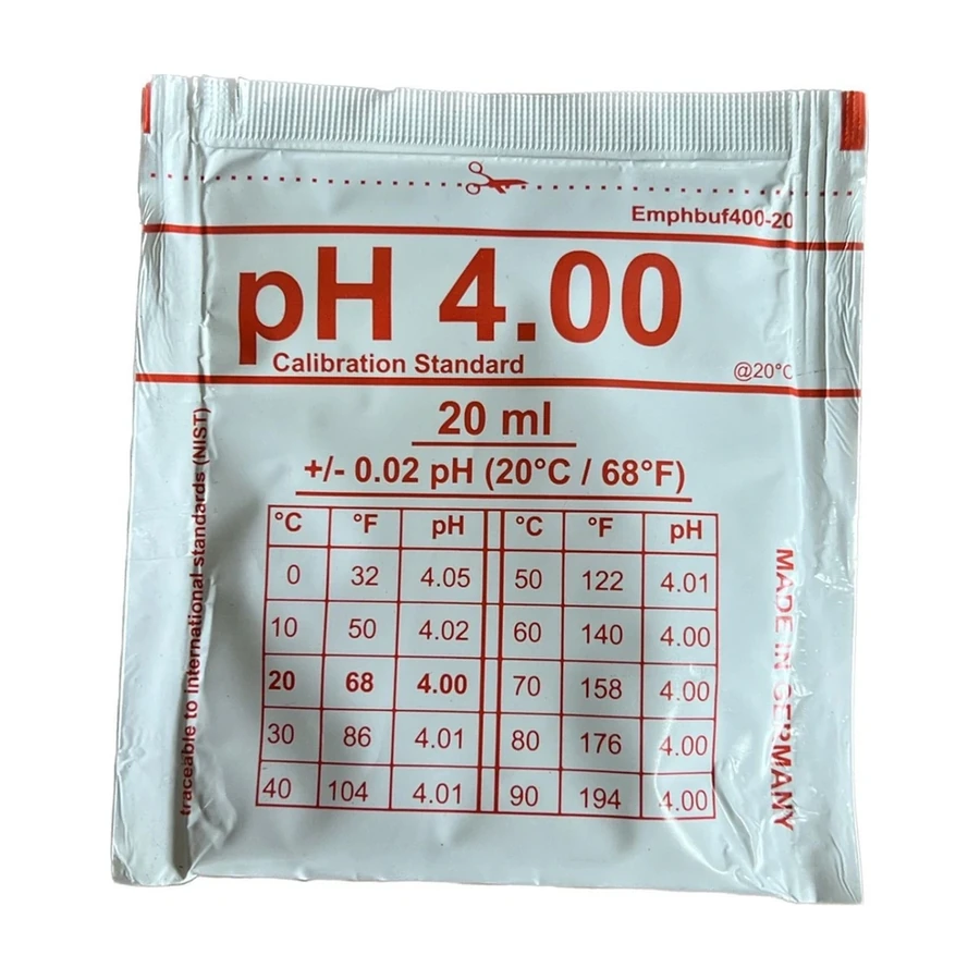 Калибровочный раствор pH 4.00 20ml