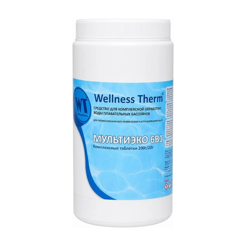 Комплексное средство Мультиэко 6 в 1«Wellness Therm» таблетки 20г,  1кг